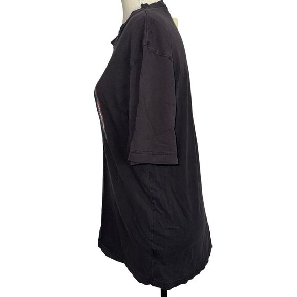 VINTAGE Adidas graphic bear short sleeve tee shirt 100% cotton size XL - Picture 4 of 12